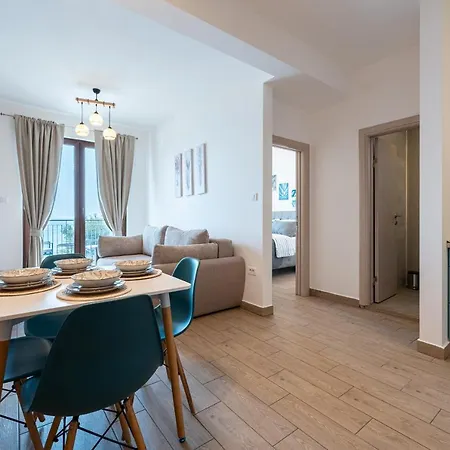 Niki Apartments Przno Sveti Stefan Exterior photo