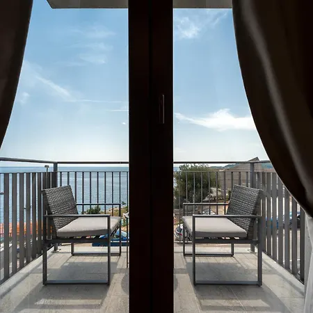 Niki Apartments Przno Sveti Stefan Exterior photo