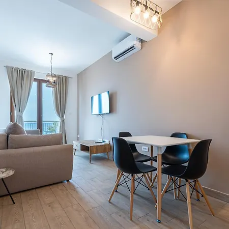 Niki Apartments Przno Sveti Stefan Exterior photo