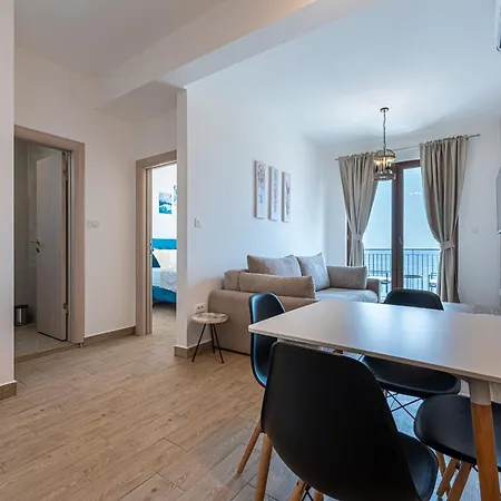 Niki Apartments Przno Sveti Stefan Exterior photo